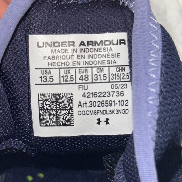 Under Armour Mens 13.5 Harper 8 Elite TPU Baseball Cleats 3026591-102 main image 6